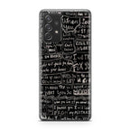 Fix You Lyrics Galaxy A23 5G Case