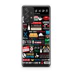 Friends TV Show Quotes Poster Galaxy A53 5G Case