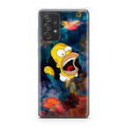 Homer Behind The Black Hole Galaxy A32 / A52 / A72 Case