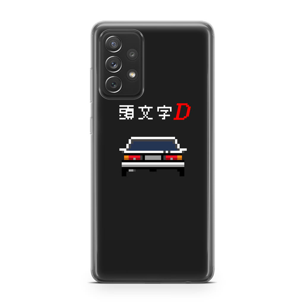 Initial D Pixel Art Galaxy A32 / A52 / A72 Case