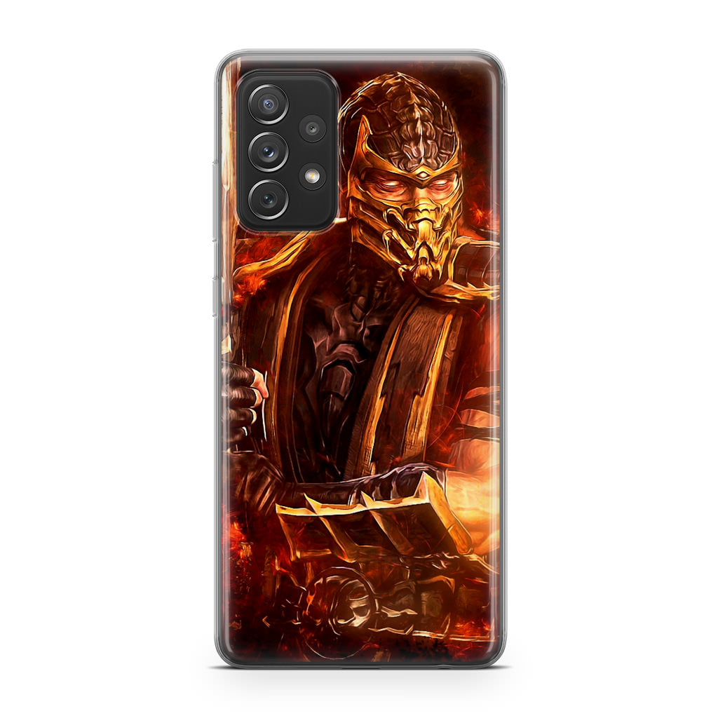 Mortal Kombat Scorpion Galaxy A32 / A52 / A72 Case