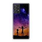 Rick And Morty Space Nebula Galaxy A23 5G Case