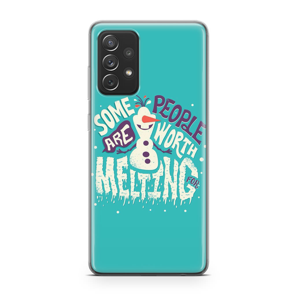 Olaf Frozen Is Melting Galaxy A23 5G Case