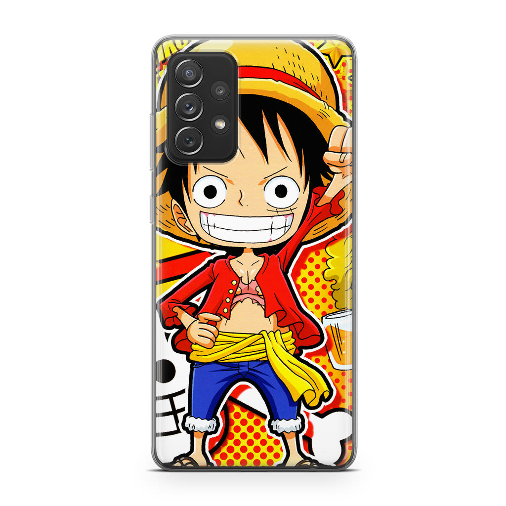 One Piece Cute Luffy Galaxy A23 5G Case