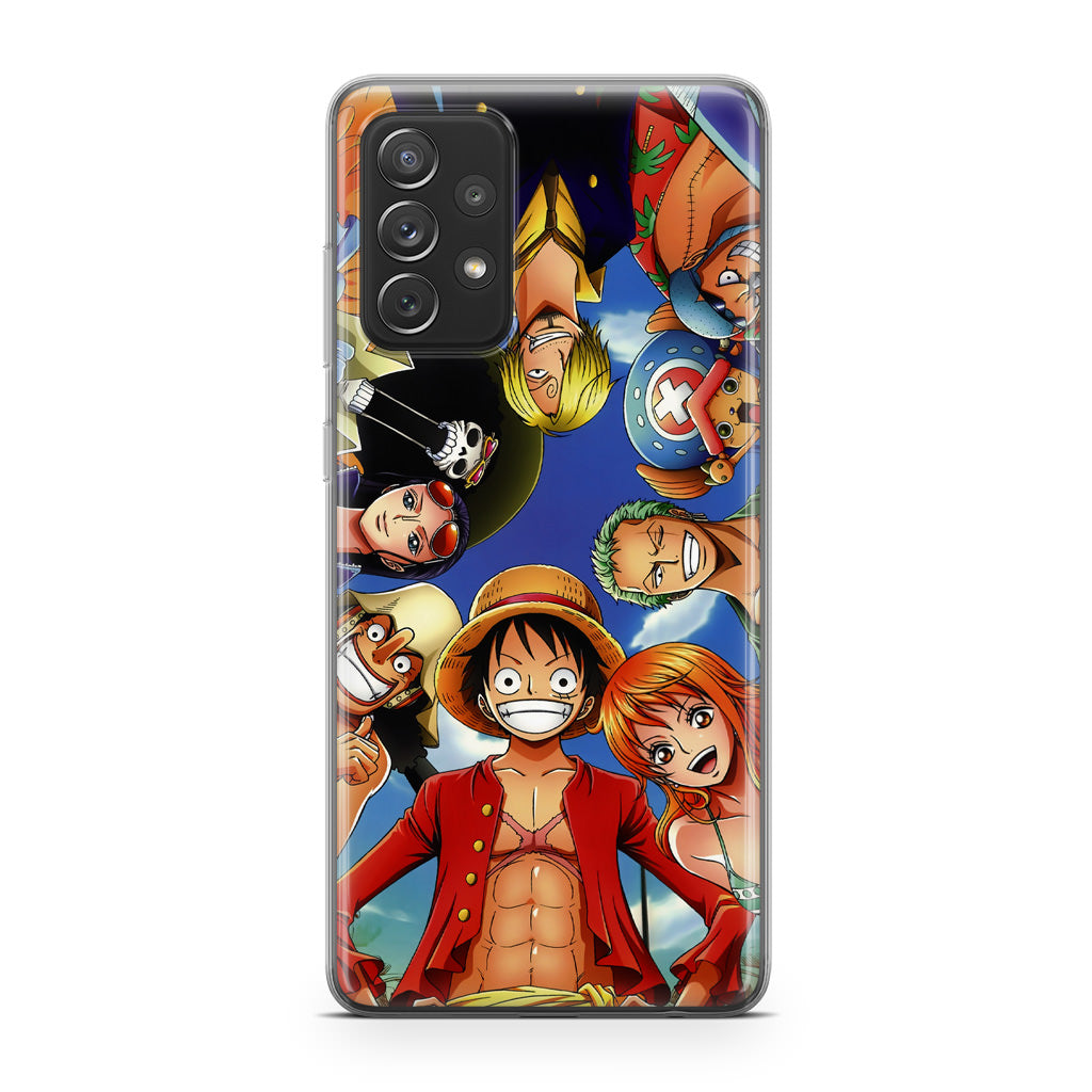 One Piece Luffy Crew Galaxy A53 5G Case