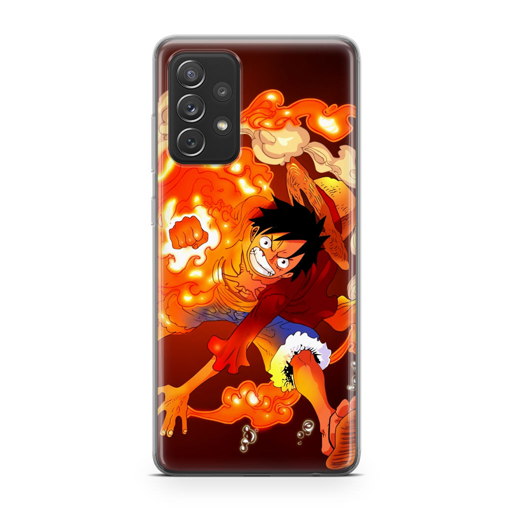 One Piece Luffy Red Hawk Galaxy A23 5G Case