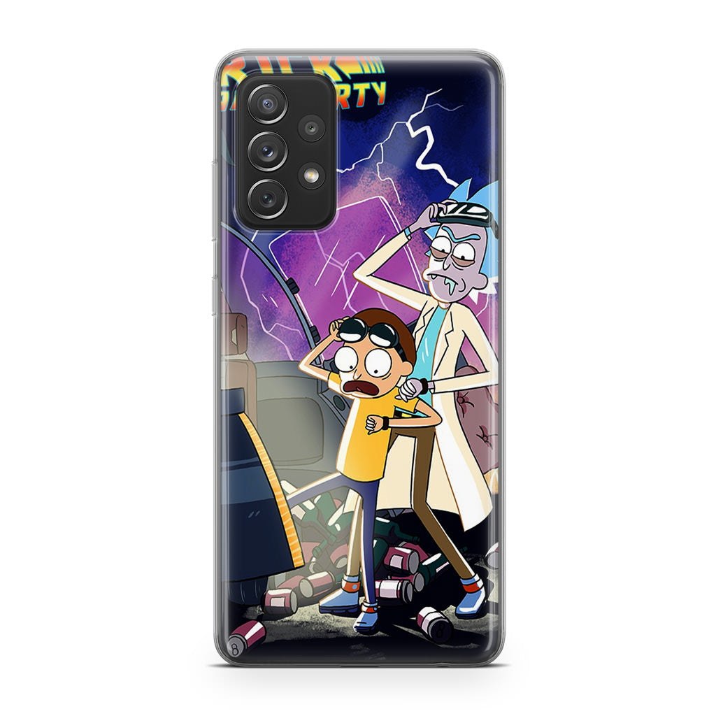 Rick And Morty Back To The Future Galaxy A32 / A52 / A72 Case