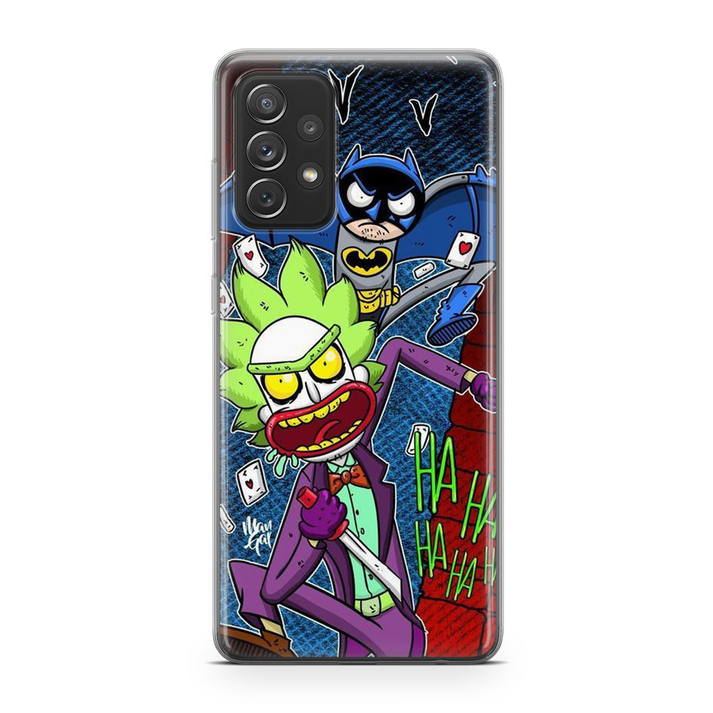 Rick And Morty Bat And Joker Clown Galaxy A32 / A52 / A72 Case