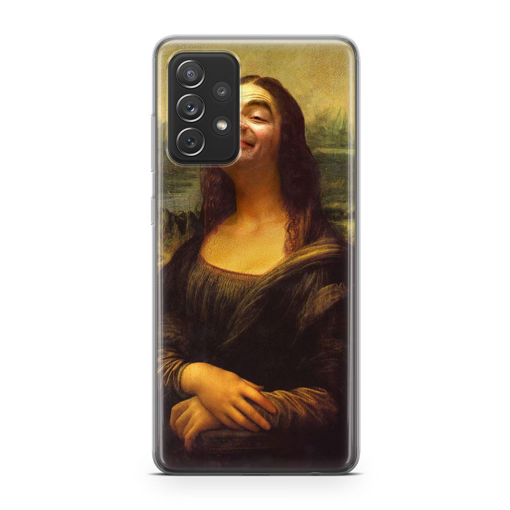 Rowan Atkinson Monalisa Funny Galaxy A53 5G Case