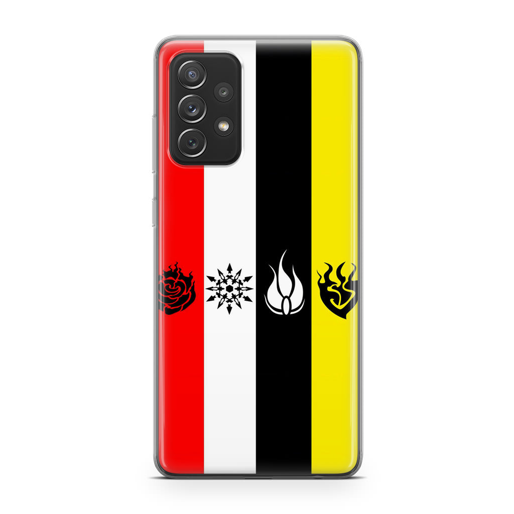 RWBY All Symbols Galaxy A23 5G Case