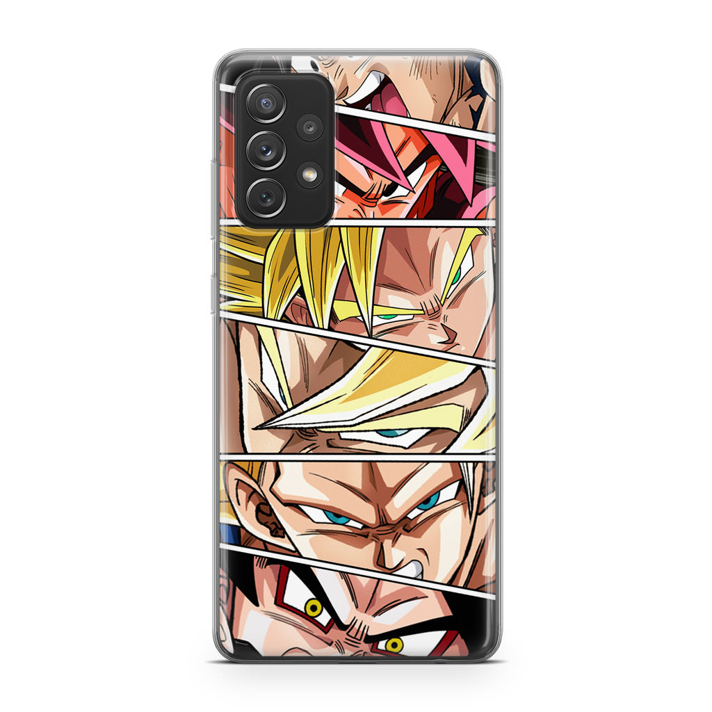 Son Goku Forms Galaxy A32 / A52 / A72 Case