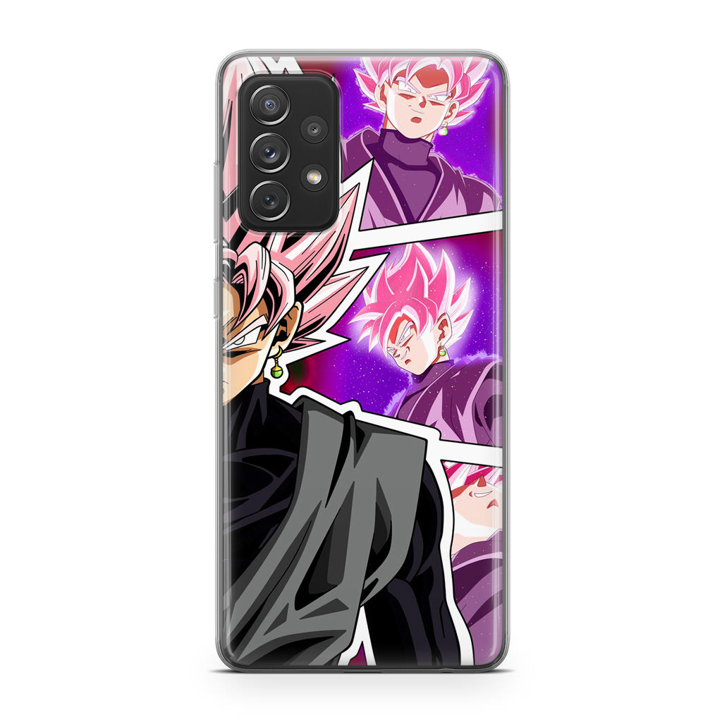 Super Goku Black Rose Collage Galaxy A32 / A52 / A72 Case