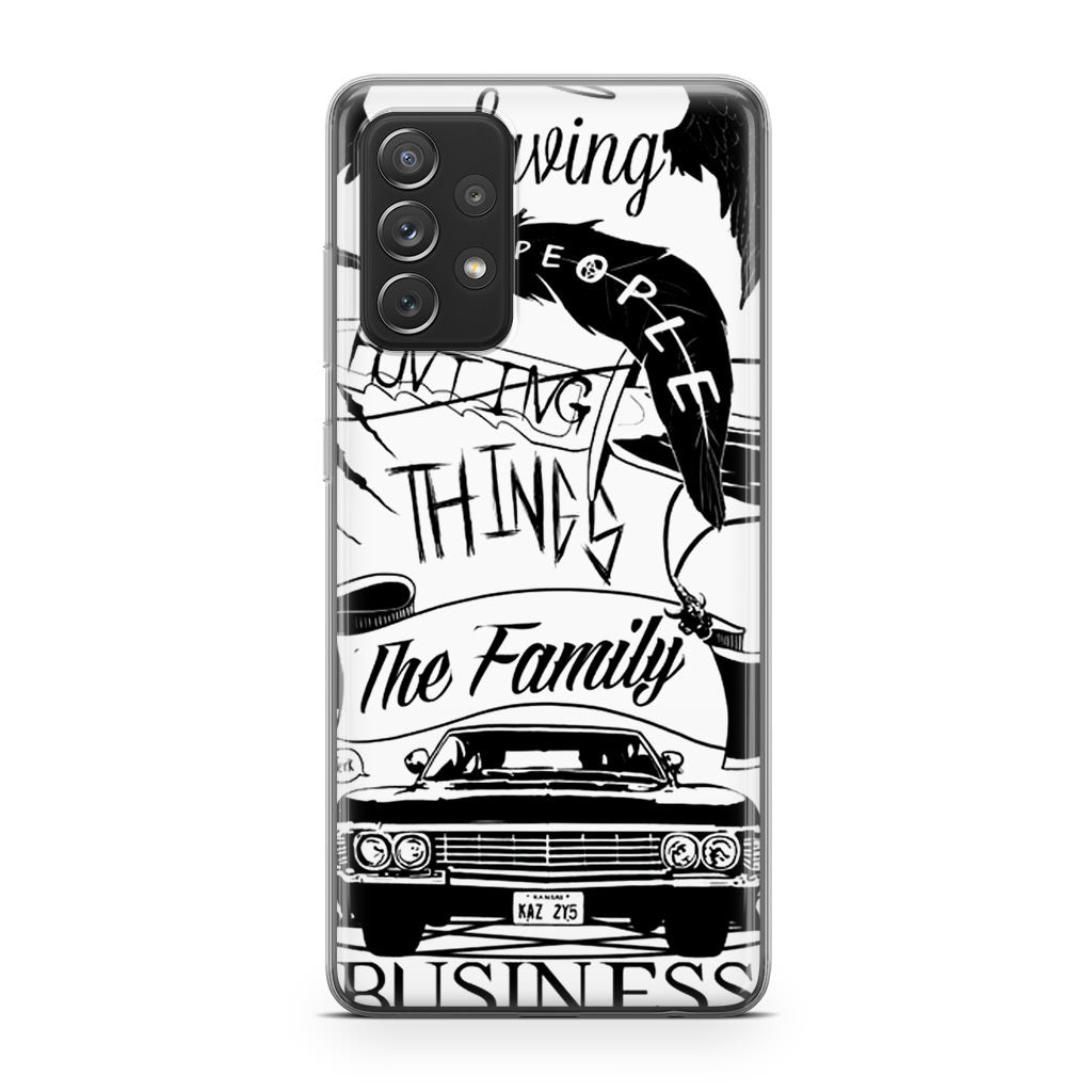 Supernatural Family Business Saving People Galaxy A32 / A52 / A72 Case
