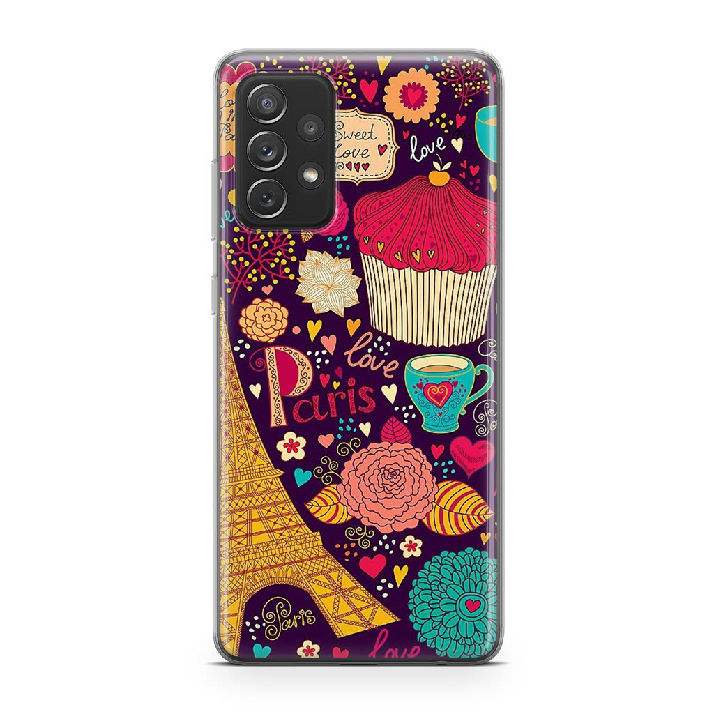 Vintage Love In Paris Galaxy A23 5G Case