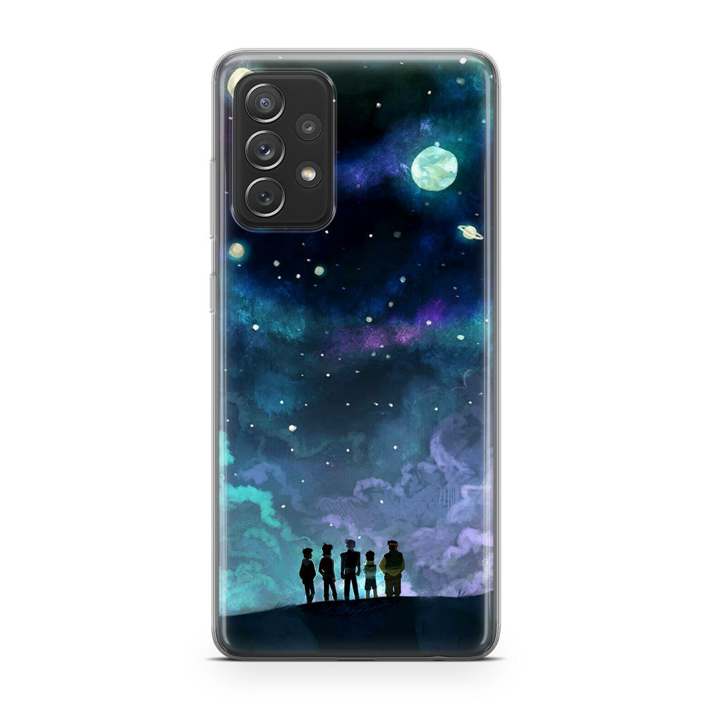 Voltron In Space Nebula Galaxy A53 5G Case