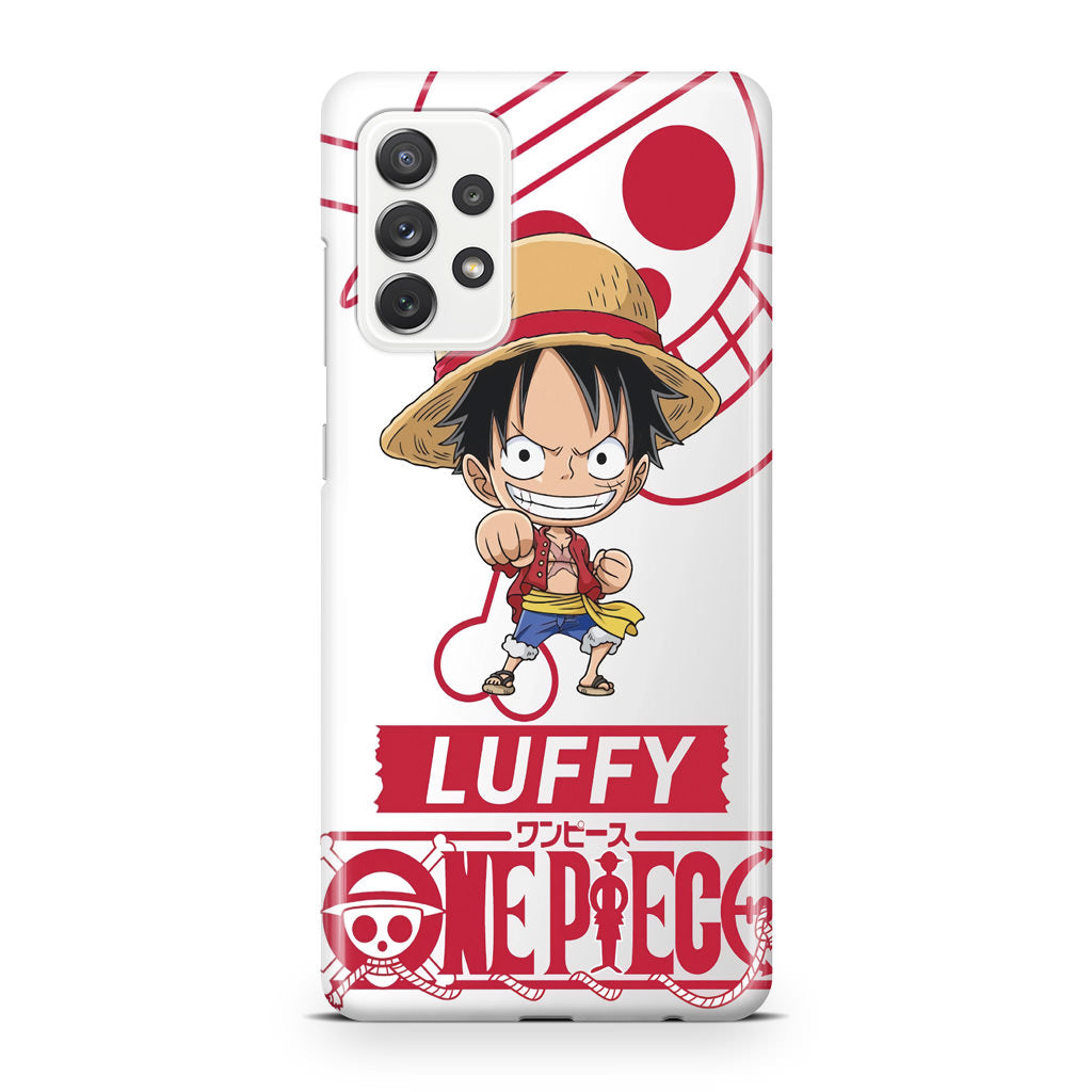 Chibi Luffy Galaxy A32 / A52 / A72 Case