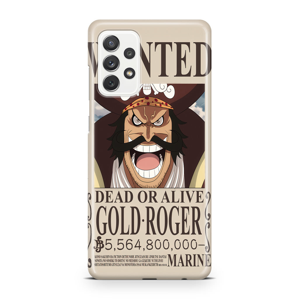 Gold Roger Bounty Galaxy A32 / A52 / A72 Case