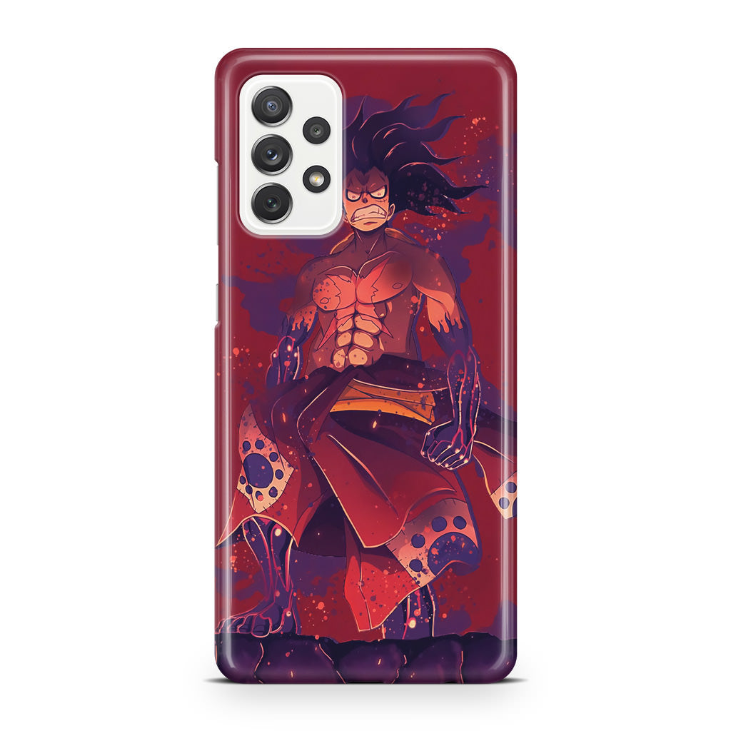 Luffy Snake Man Art Galaxy A32 / A52 / A72 Case