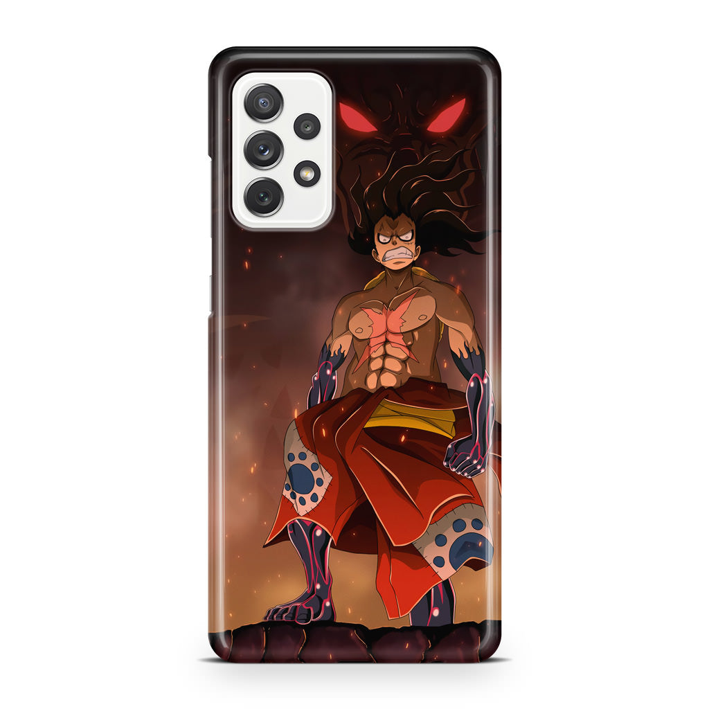 Luffy Snake Man Form Galaxy A32 / A52 / A72 Case