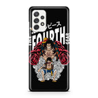Luffy The Fourth Gear Black Galaxy A32 / A52 / A72 Case