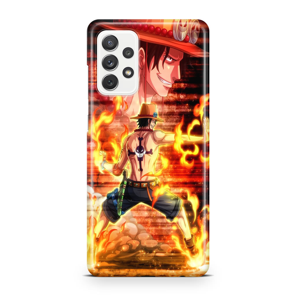 Portgas D Ace One Piece Galaxy A32 / A52 / A72 Case