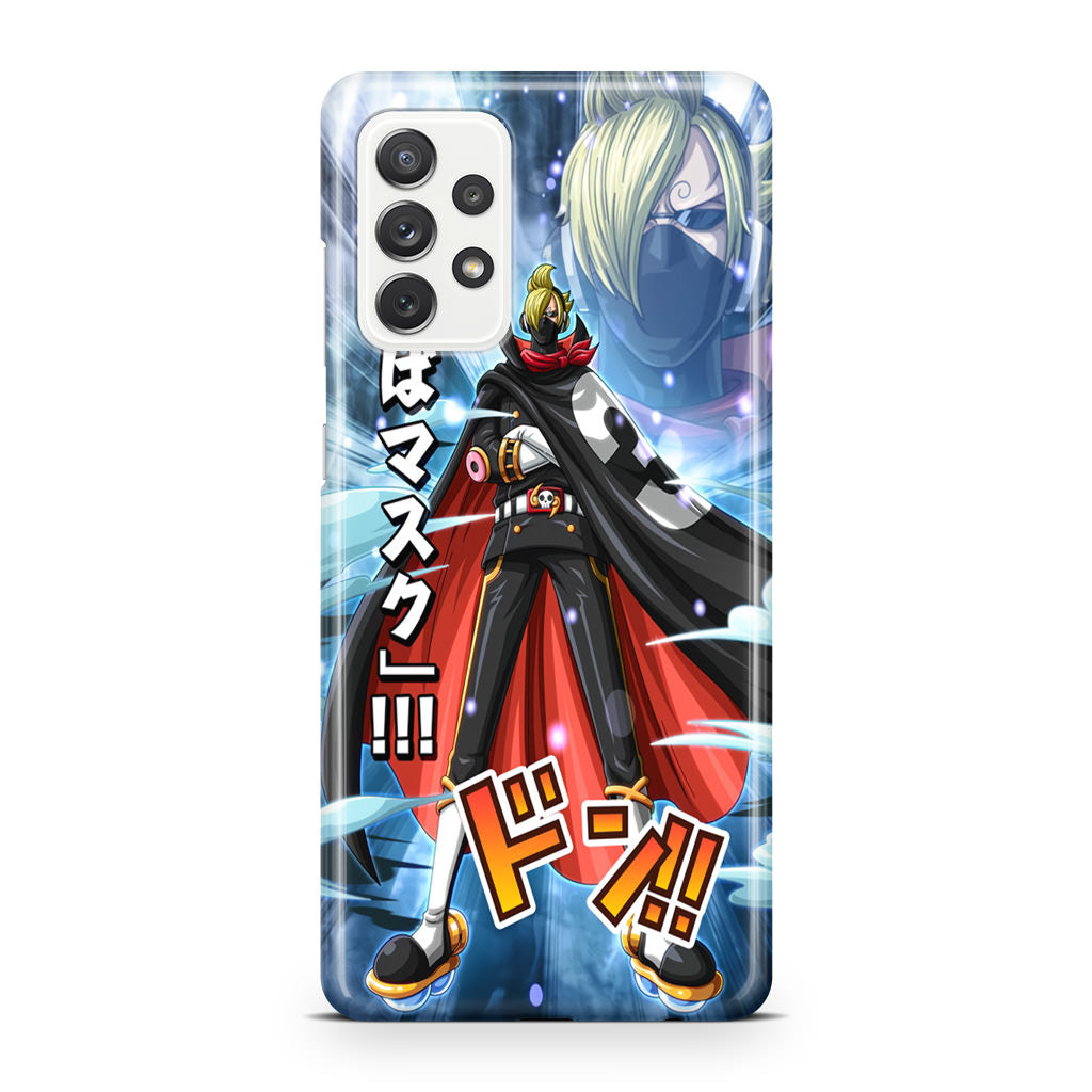 Stealth Black Sanji Galaxy A23 5G Case