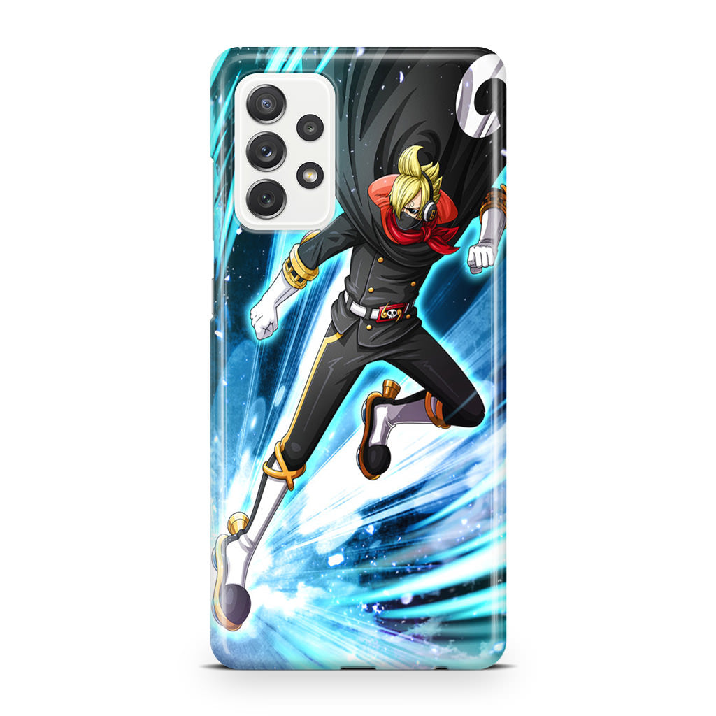 Stealth Black Vinsmoke Sanji Galaxy A23 5G Case