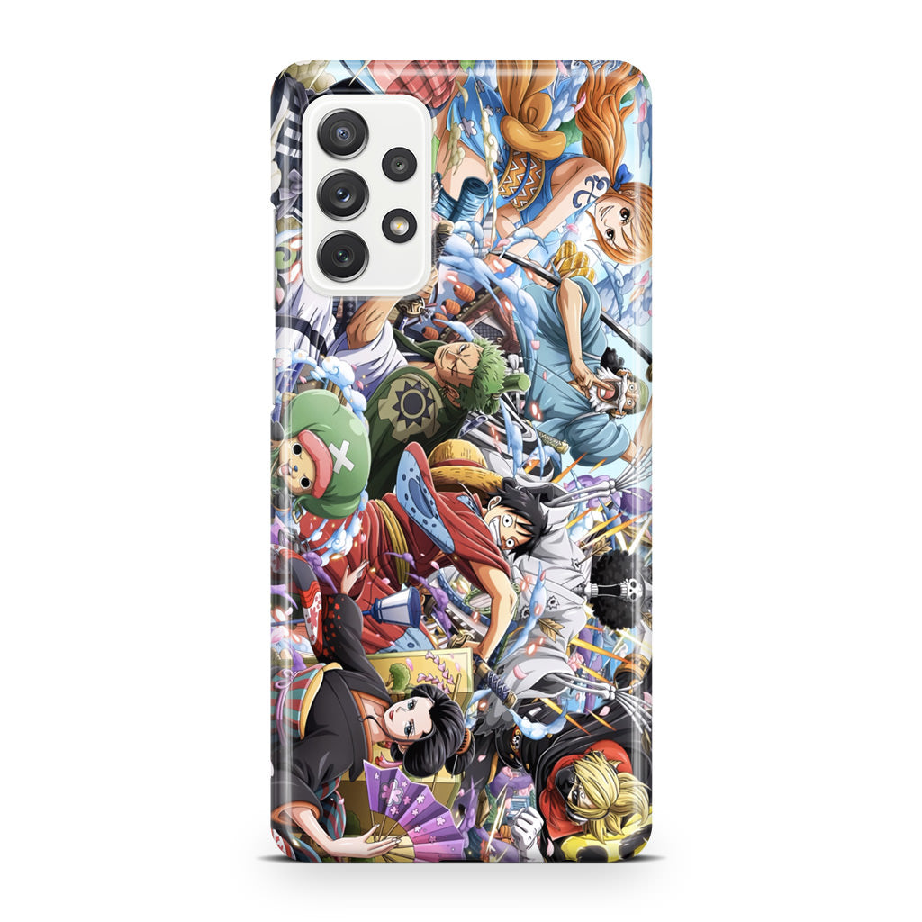 Straw Hat Pirates Arc Wano Galaxy A32 / A52 / A72 Case