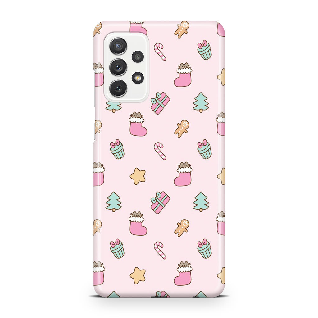 About Chrismas Pattern Galaxy A32 / A52 / A72 Case