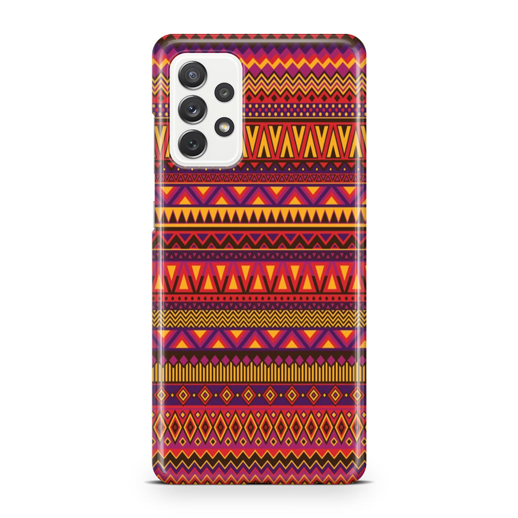 African Aztec Pattern Galaxy A32 / A52 / A72 Case