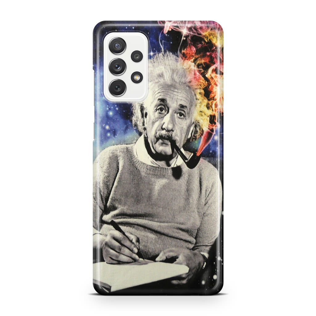 Albert Einstein Smoking Galaxy A32 / A52 / A72 Case