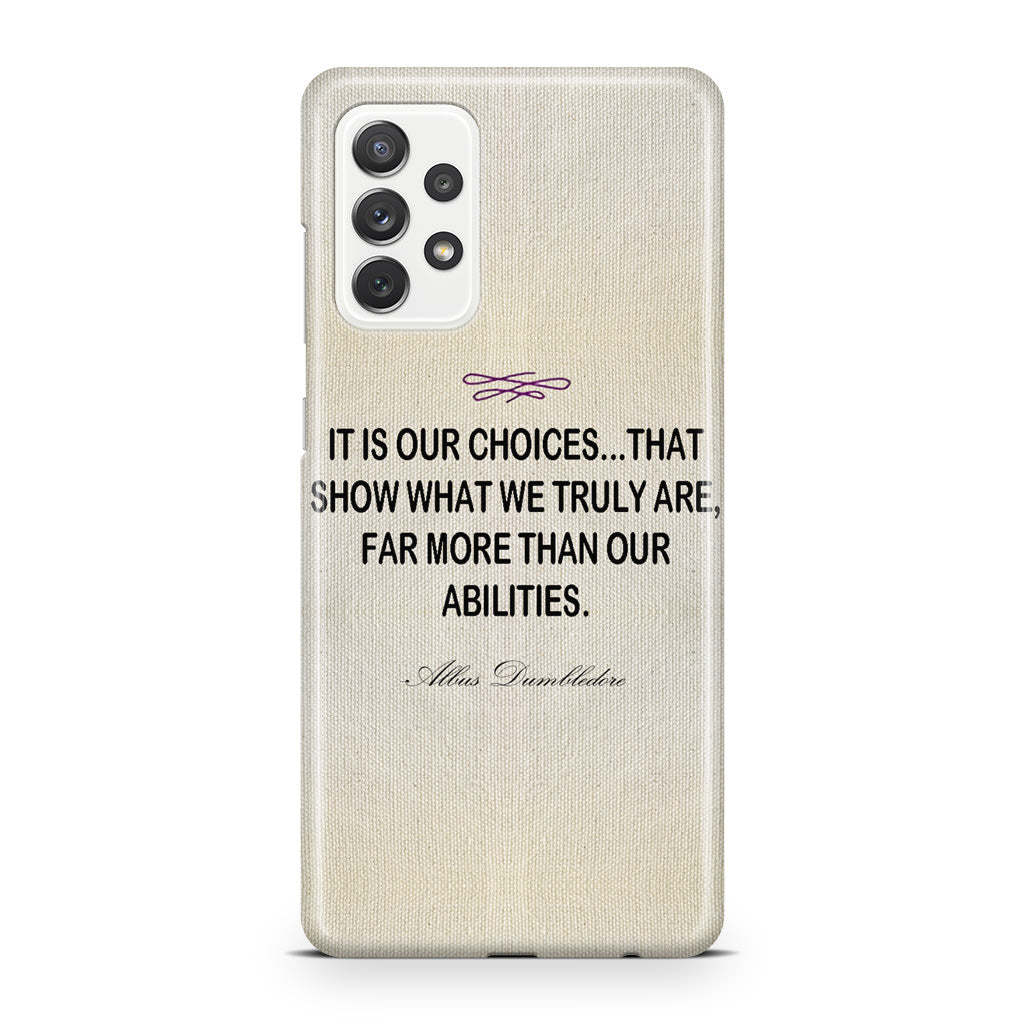 Albus Dumbledore Quote Galaxy A32 / A52 / A72 Case