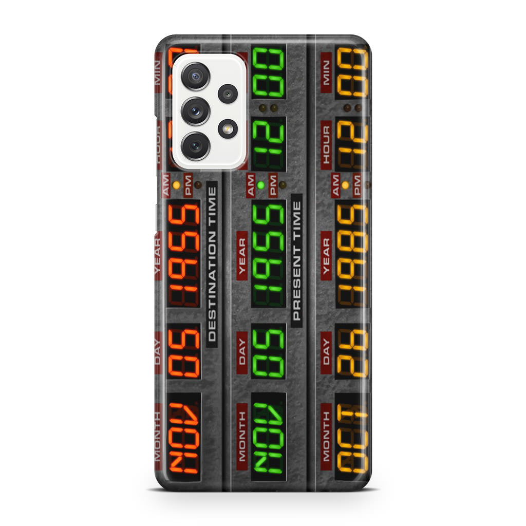 Back To The Future Time Circuits Galaxy A32 / A52 / A72 Case