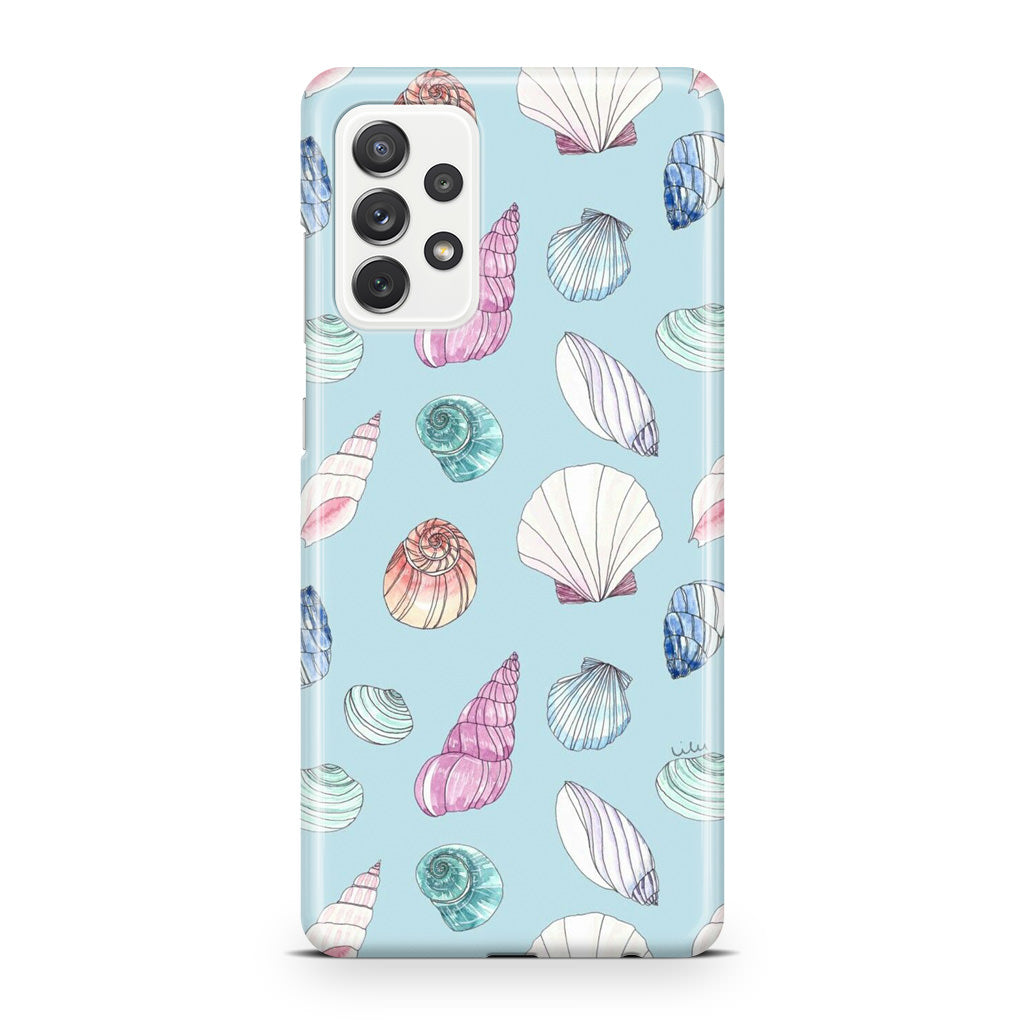 Beach Shells Pattern Galaxy A32 / A52 / A72 Case