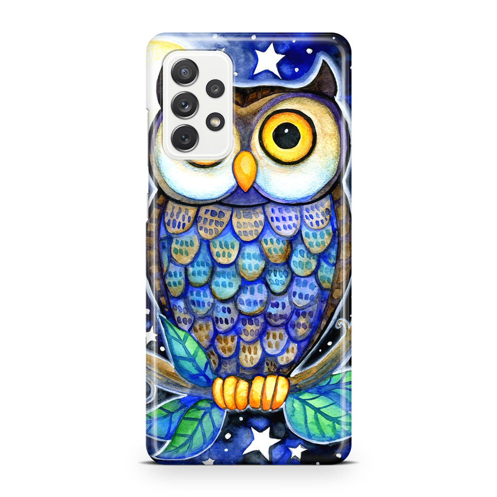 Bedtime Owl Galaxy A32 / A52 / A72 Case