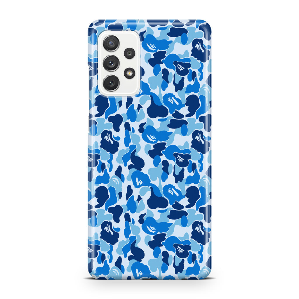 Blue Camo Galaxy A32 / A52 / A72 Case