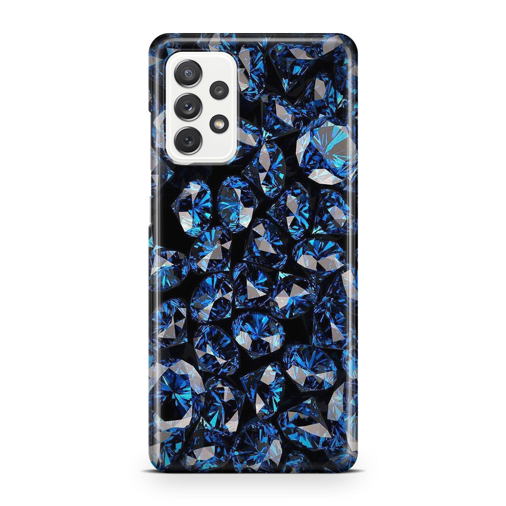 Blue Diamonds Pattern Galaxy A32 / A52 / A72 Case