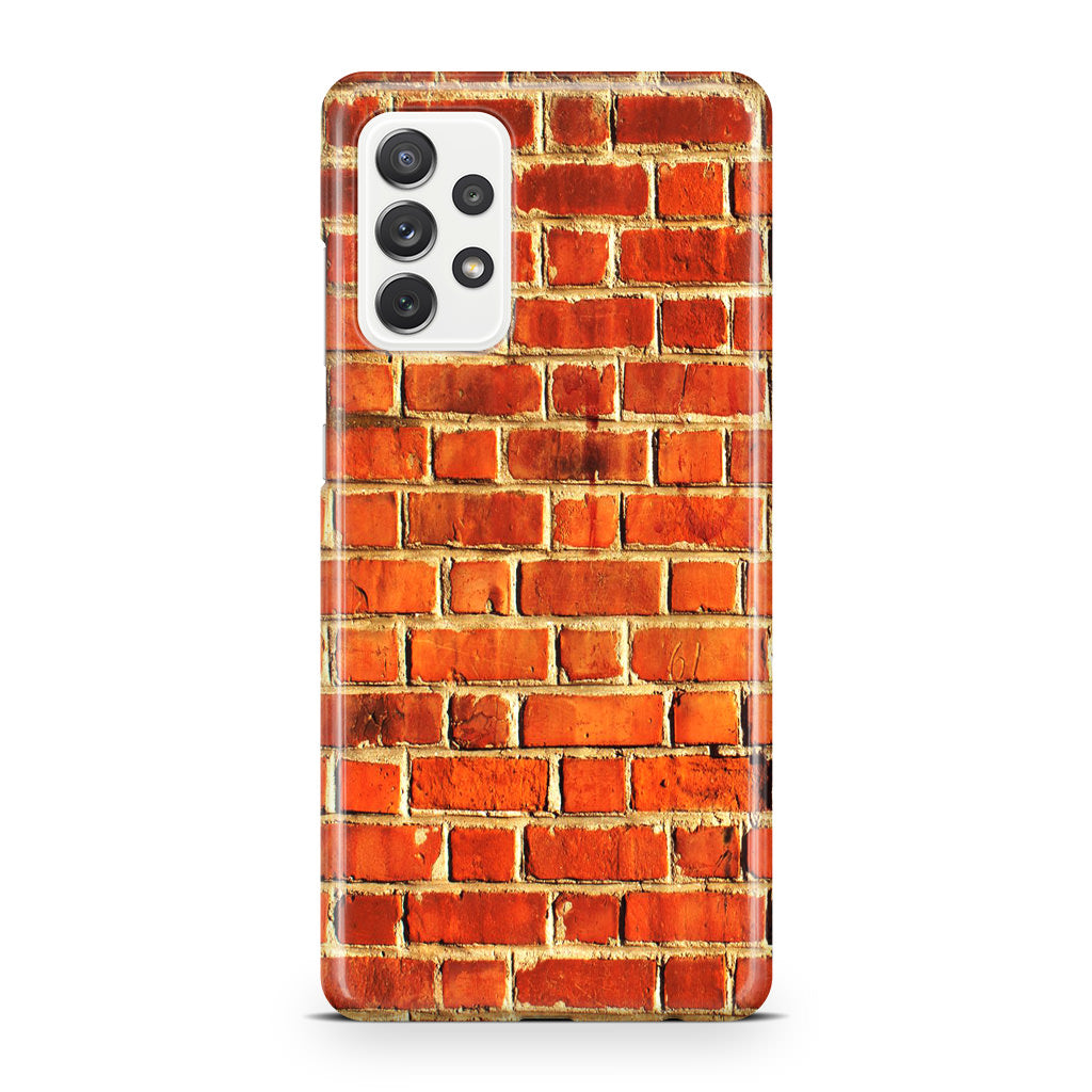 Brick Wall Pattern Galaxy A32 / A52 / A72 Case