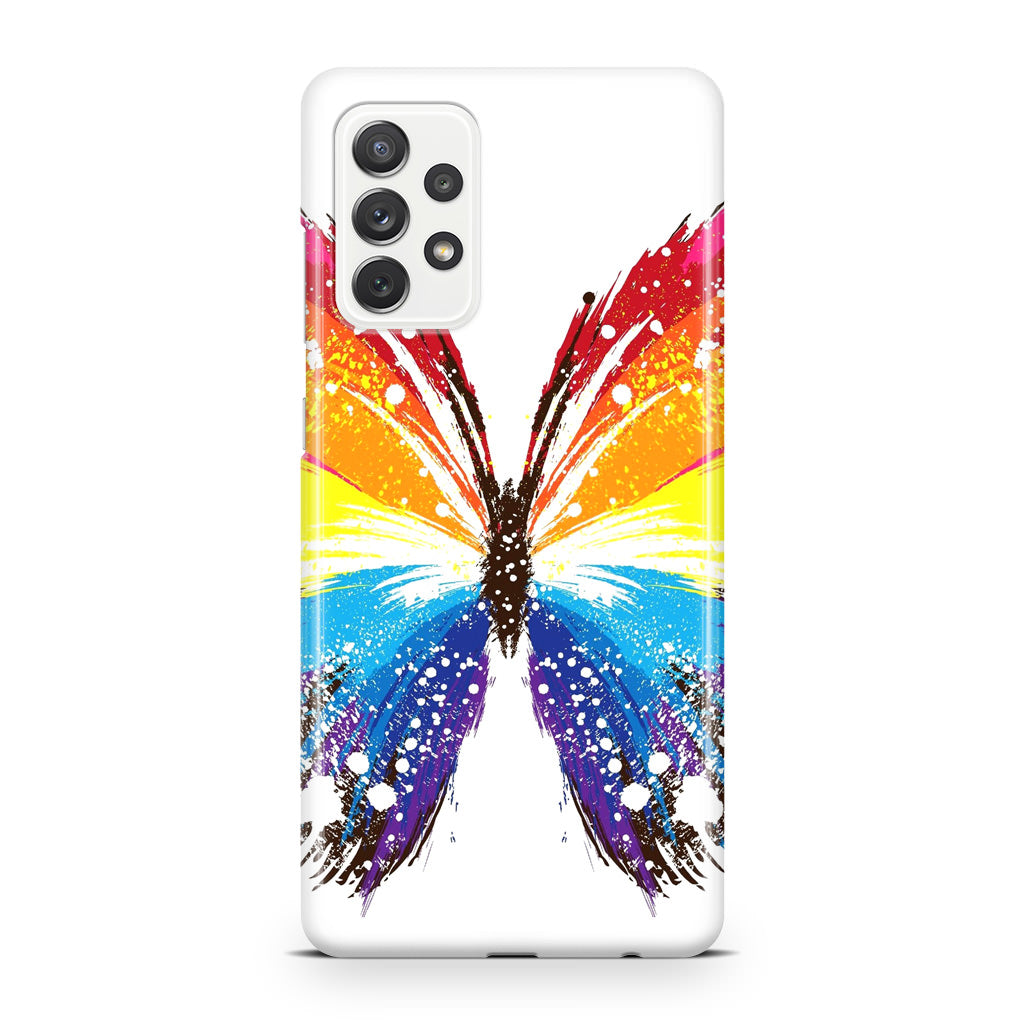 Butterfly Abstract Colorful Galaxy A32 / A52 / A72 Case