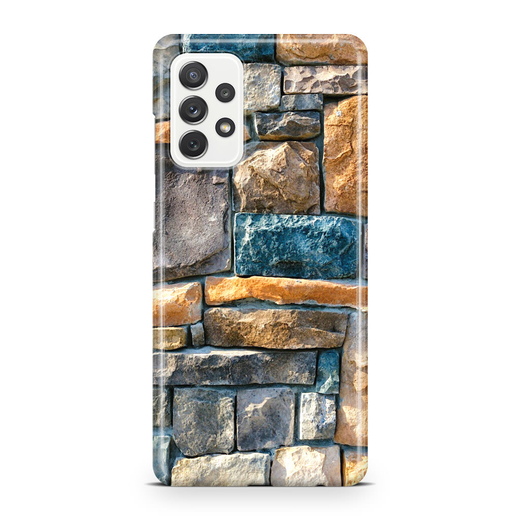 Colored Stone Piles Galaxy A23 5G Case