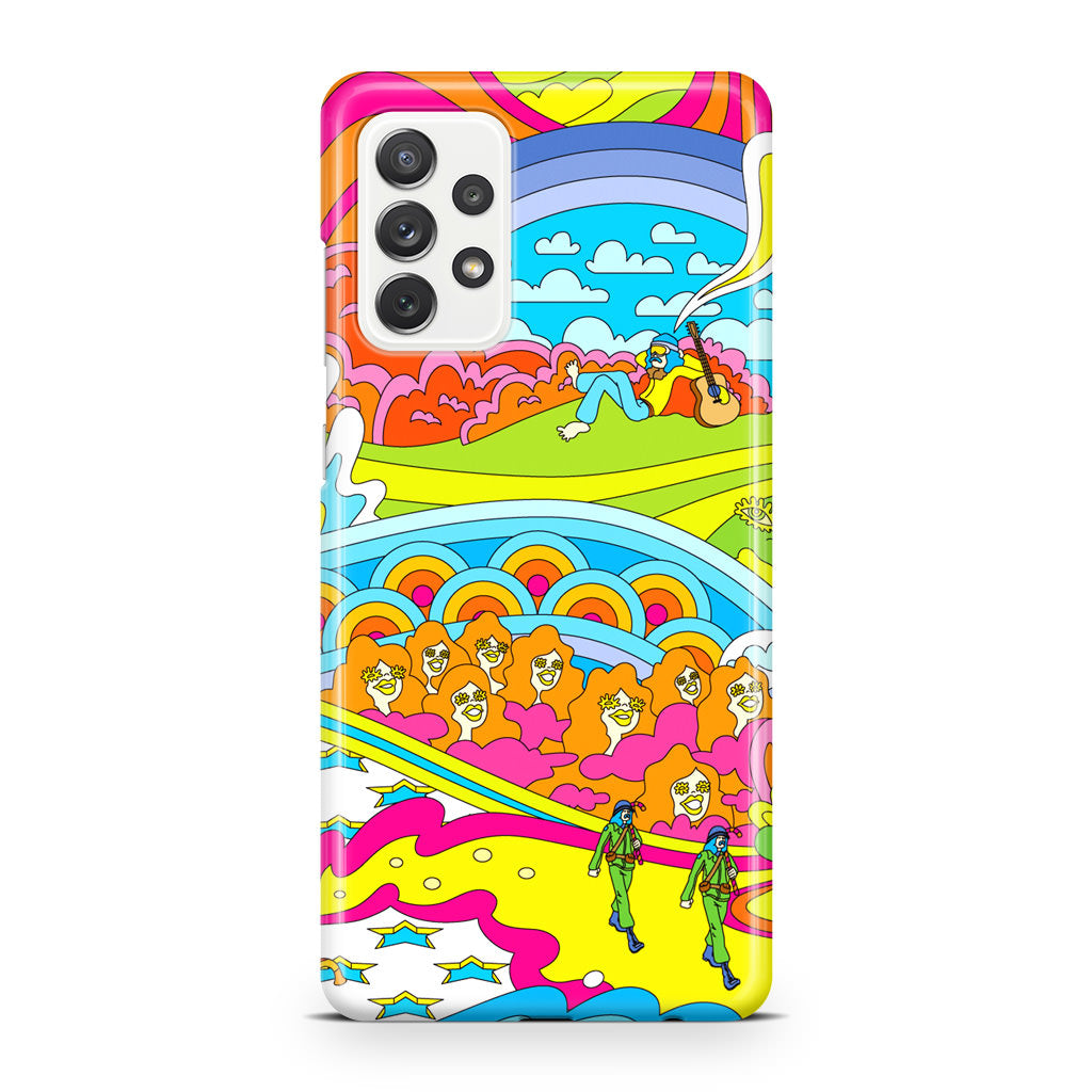 Colorful Doodle Galaxy A32 / A52 / A72 Case