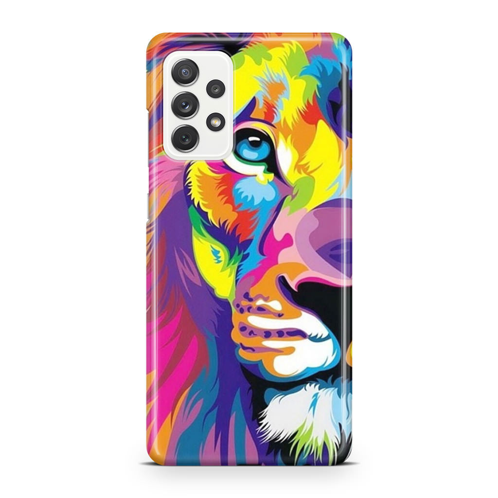 Colorful Lion Galaxy A32 / A52 / A72 Case