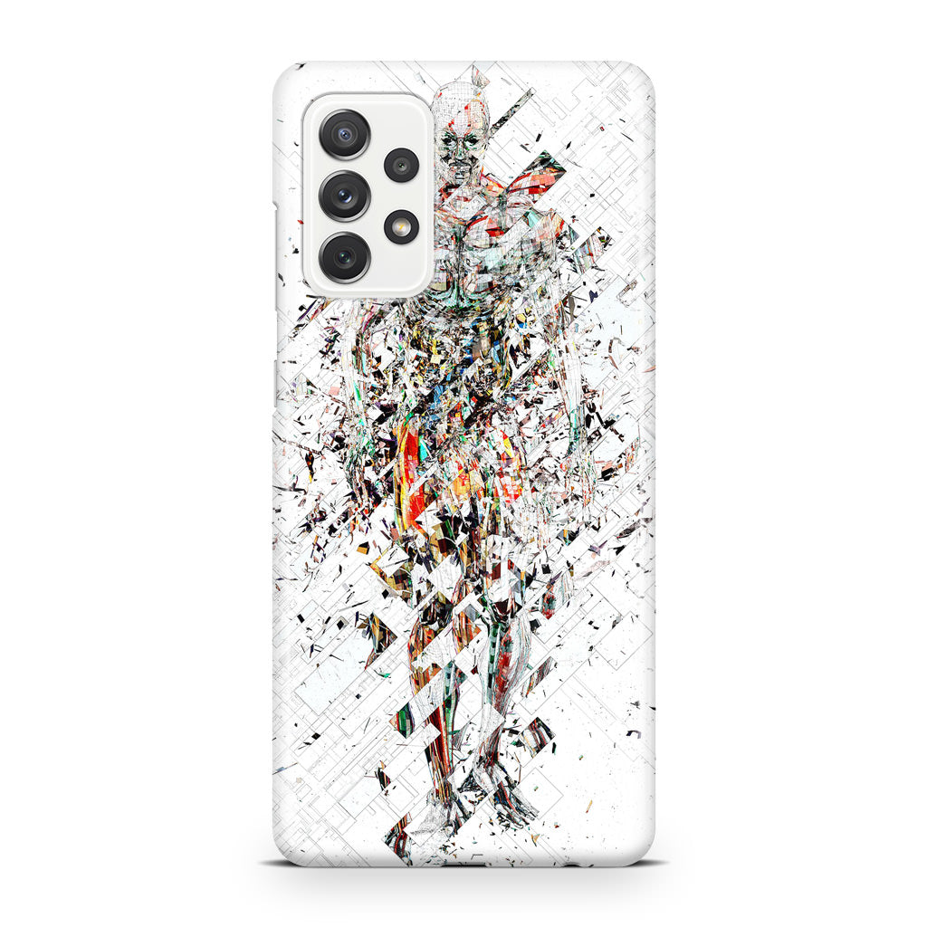 Fragmantacia Art Human Abstract Galaxy A23 5G Case