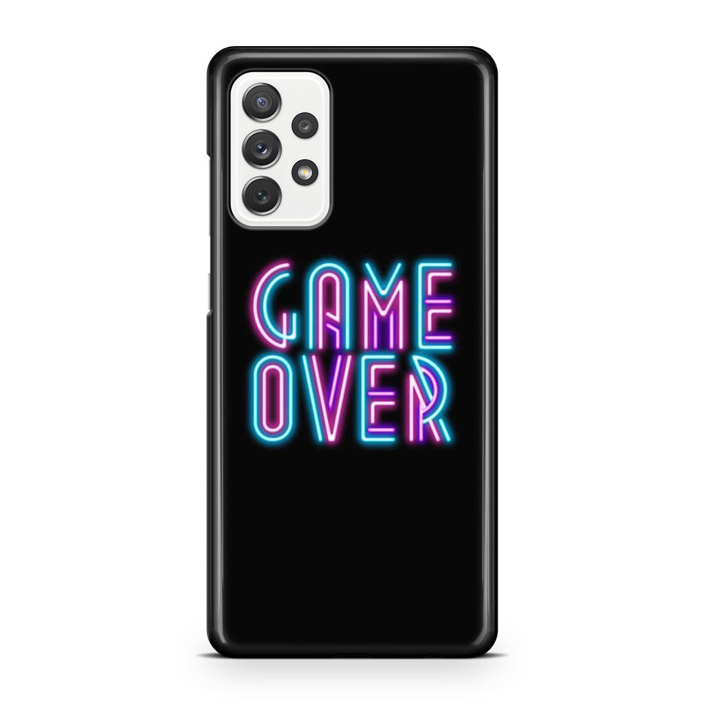 Game Over Neon Galaxy A32 / A52 / A72 Case