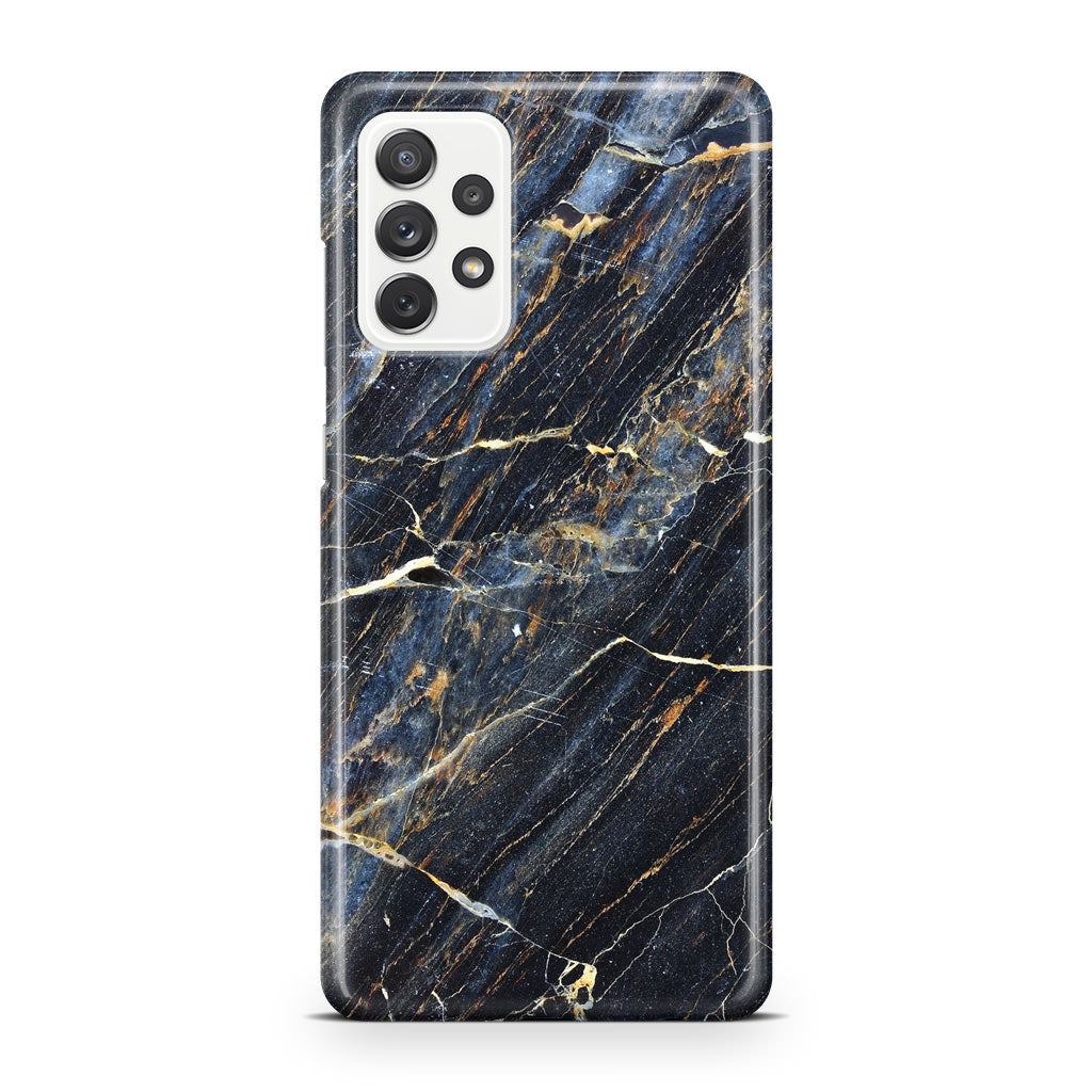 Golden Black Marble Galaxy A32 / A52 / A72 Case