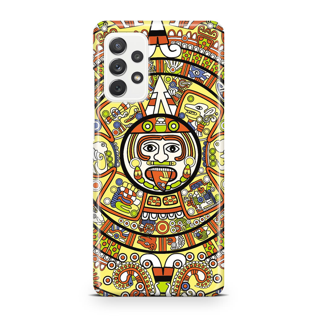 Mayan Calendar Galaxy A32 / A52 / A72 Case