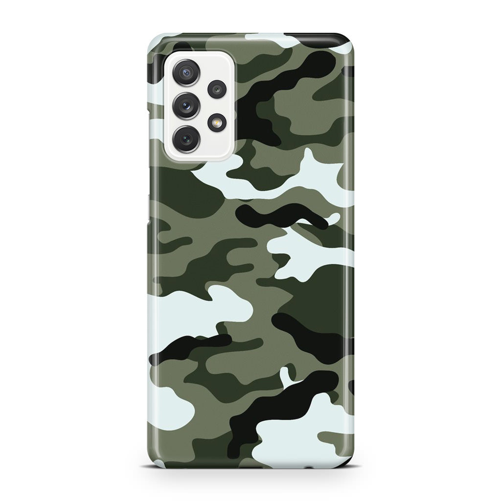 Military Green Camo Galaxy A32 / A52 / A72 Case