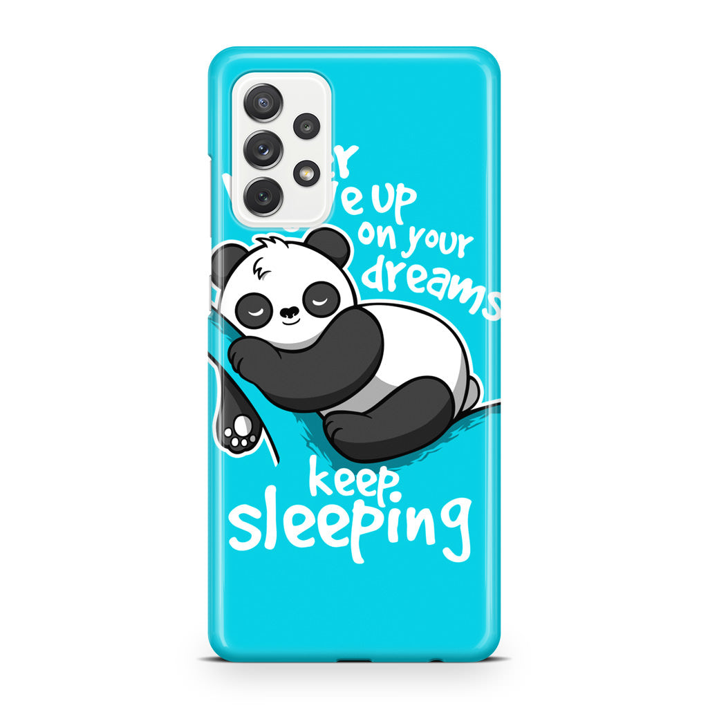 Panda Keep Sleeping Galaxy A32 / A52 / A72 Case