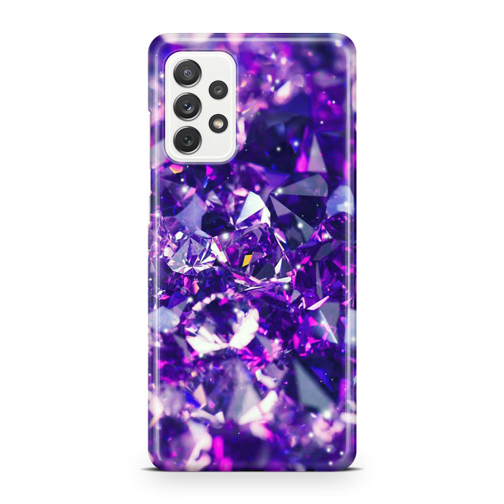 Purple Crystal Galaxy A23 5G Case
