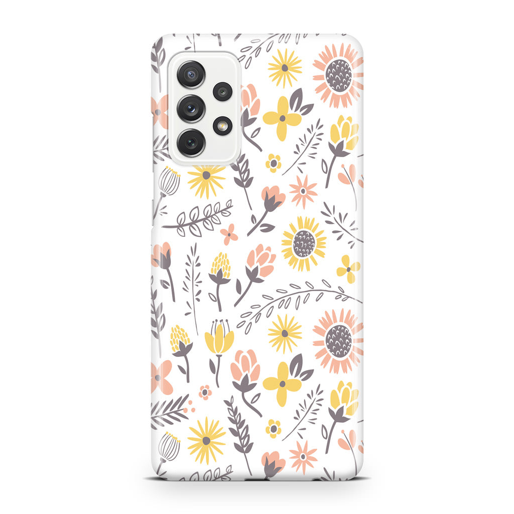 Spring Things Pattern Galaxy A32 / A52 / A72 Case